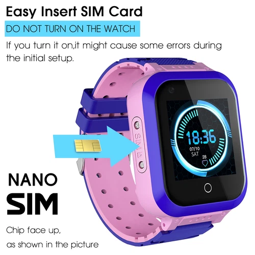 4G Dziecięcy Smart Watch WiFi Zegarek telefoniczny Wodoodporny z SOS i GPS Tracker Kamera DE - Zdjęcie 38 z 40