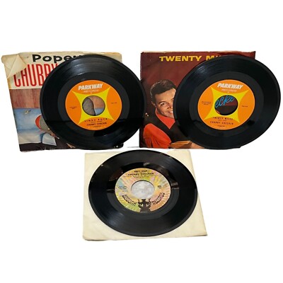 Chubby Checker 45 Limbo Rock / Lets Limbo Some More / Back in the USSR Lot of 3 