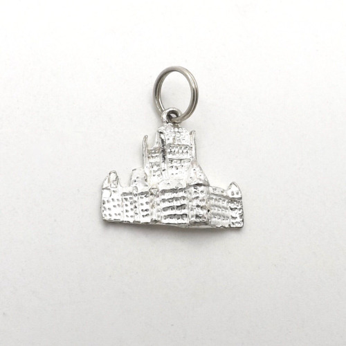 Sterling Silver Chateau Frontenac Quebec Charm Pe… - image 1