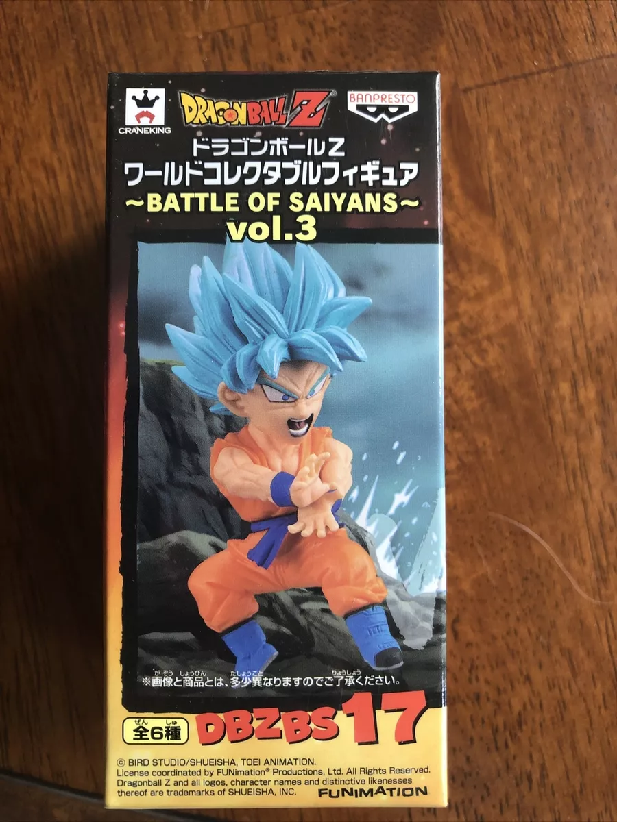 Super Saiyan God Super Saiyan Blue Goku Dragon Ball Z WCF Vol. 3 Figure