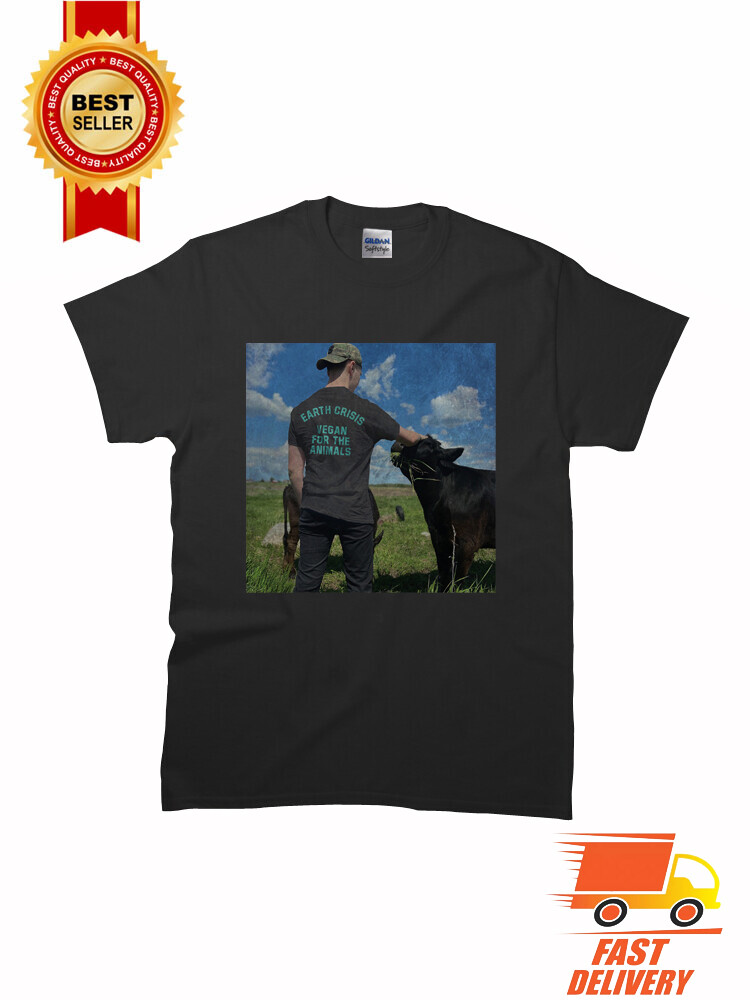 Best Match Earth Crisis VEGAN FOR THE ANIMALS Classic T