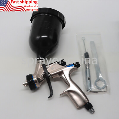 Automobile spray gun Clearcoat Spray Gun Clear Gun 600ml cup 1.3 tip tools USA
