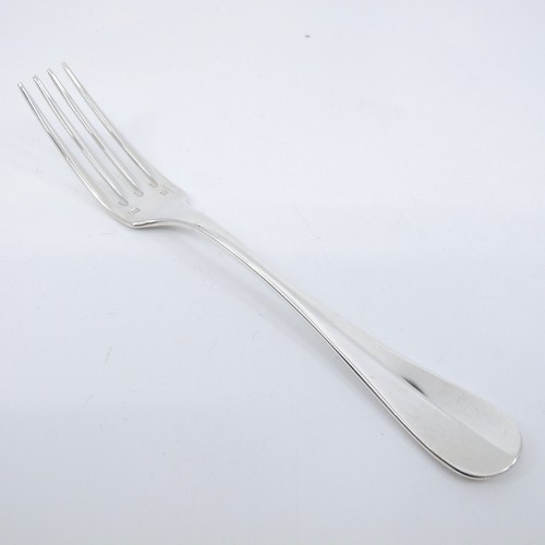 FIDELIO (1992) CHRISTOFLE Silverplate 6 3/4" Dessert Fork(s) Baguette