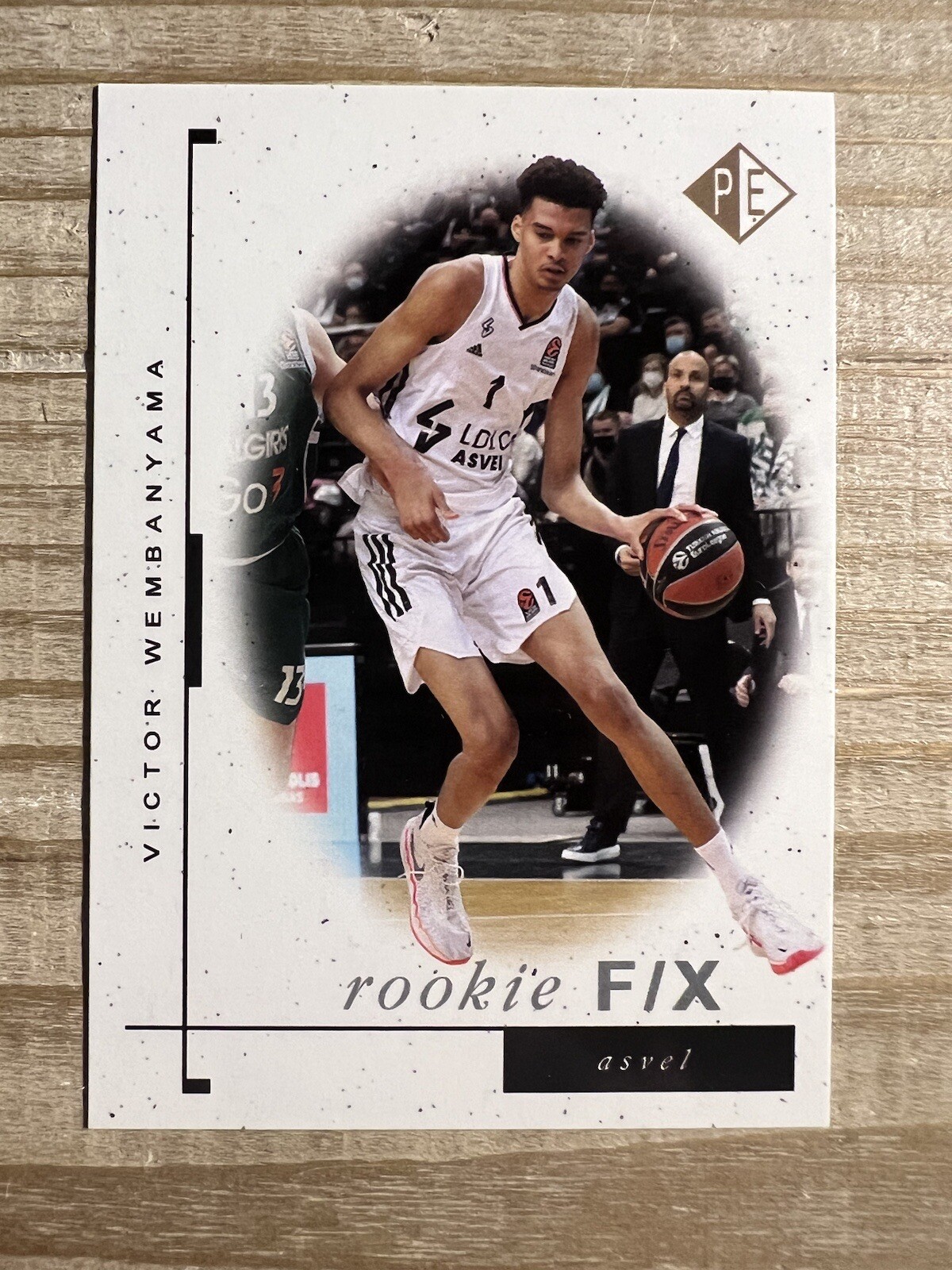 Victor Wembanyama 2021 Prospector s Edge Asvel Rookie F X Promo Rookie 
