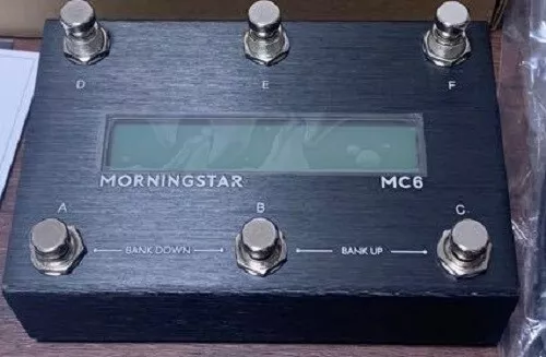 Morningstar Engineering MC6 MKII Midi Controller Black Very Good