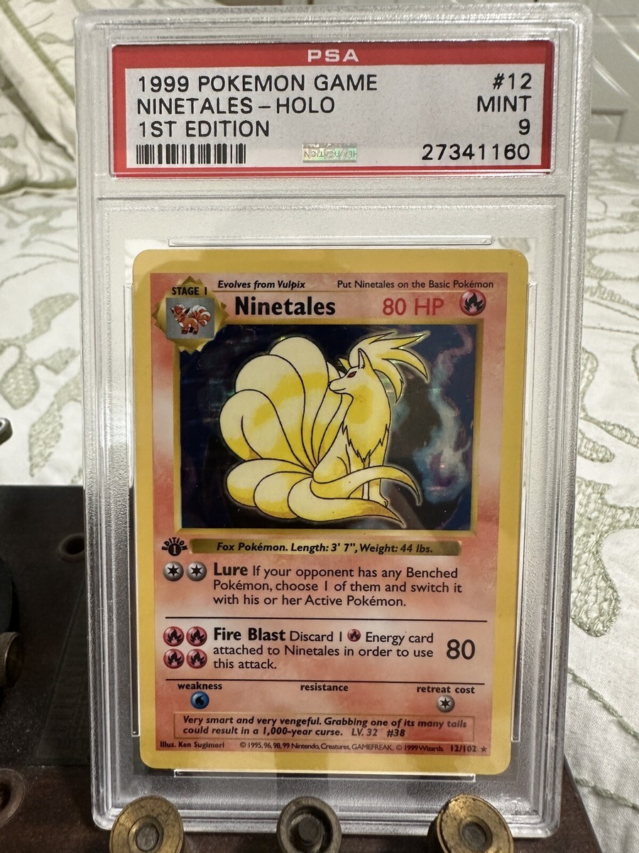 black holo（first edition） 1 of 500 Pokemon Fossil 1st Edition German Lapras CGC 8.5 Holo GERMAN (8173