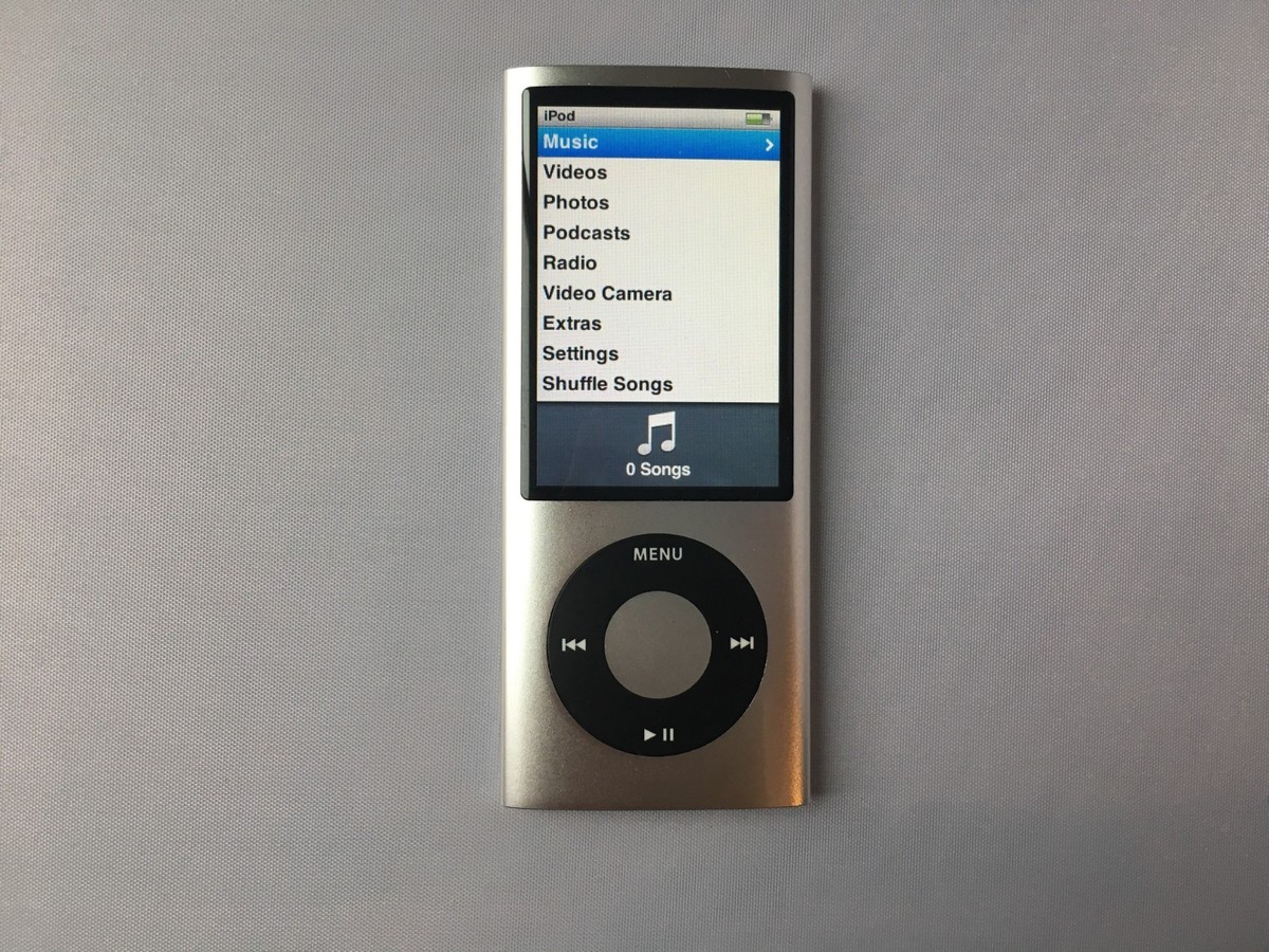 Apple iPod nano 5th Generation Silver (8GB) mint 885909304820| eBay