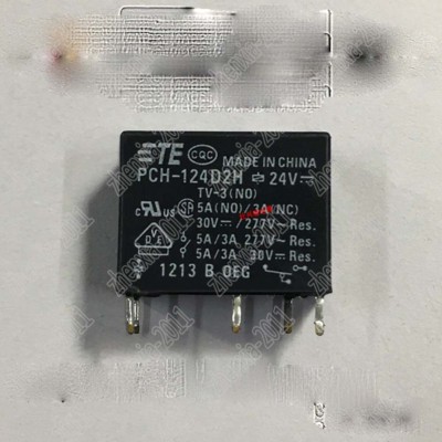 5PCS USED Tyco PCH-124D2H-24VDC Relay 