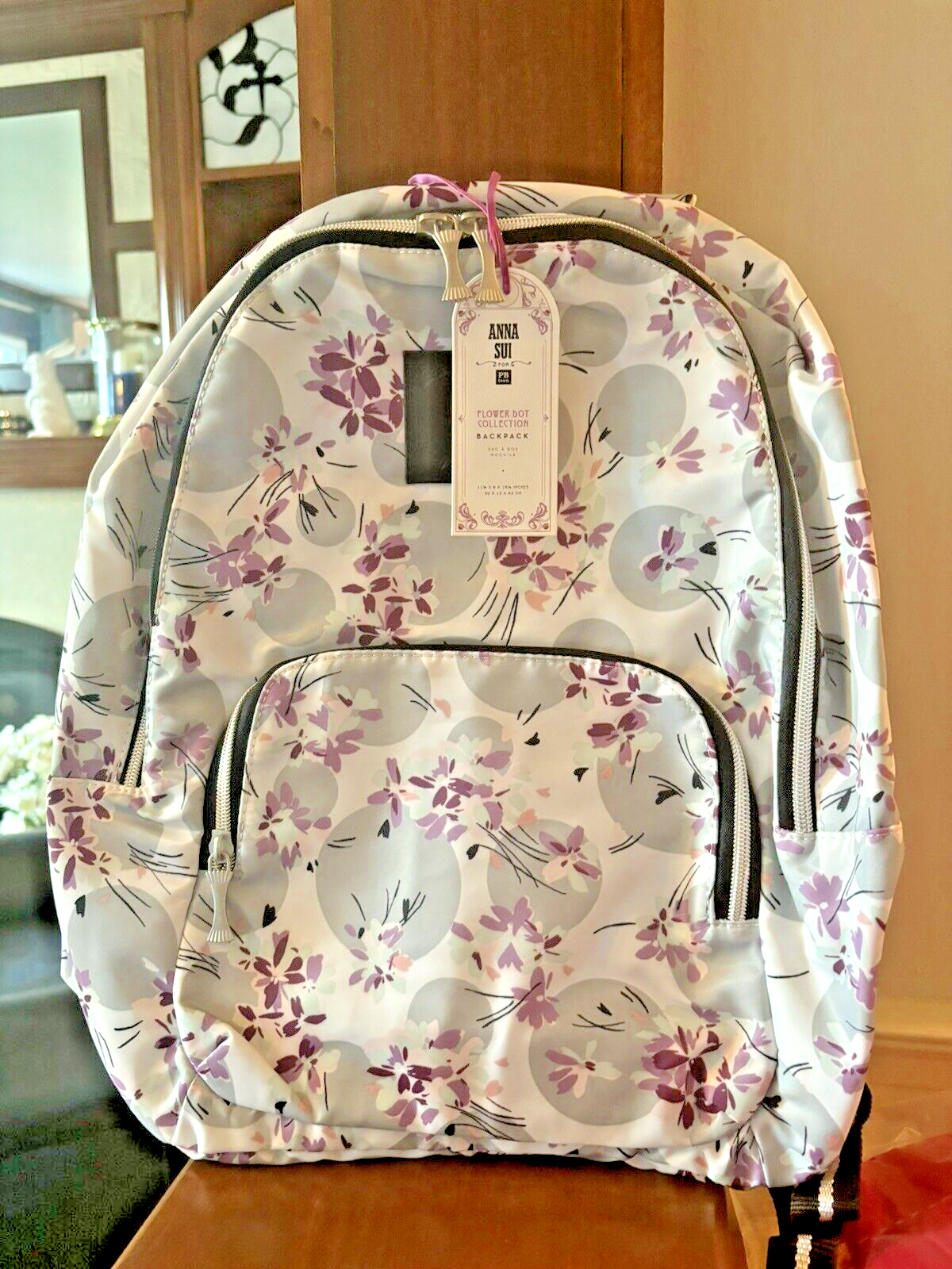 PONY Zaino scuola ceramica fienile GRANDE floreale + borsa arcobaleno ragazza regalo viaggio ? .