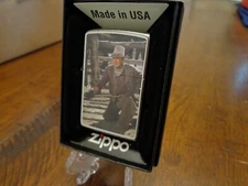 JOHN WAYNE ROPING COWBOY ZIPPO LIGHTER MINT IN BOX