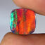 thumbnail 1 - 0.70 CT Aurora Opal Cushion Cabochon 10x10x0.5 mm Gemstone