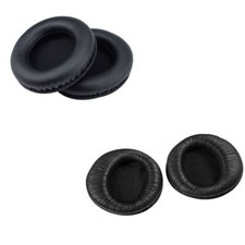 Cuscinetti auricolari morbidi di ricambio per cuffie Sony MDR-XD200 XD150 nero
