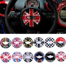 Car Steering Wheel Sticker Dedicated 3D Decal for MINI Cooper R56 R57 R58 R59 R6
