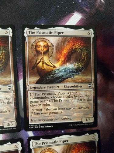 4x The Prismatic Piper Commander Legends Common Magic MTG WOTC M6223 - Picture 3 of 5