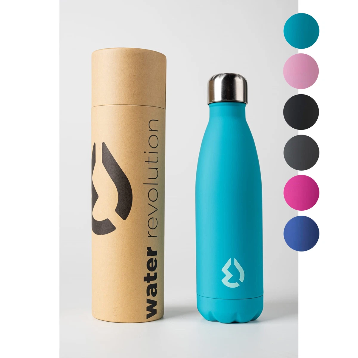 Life is Best – Borraccia da campeggio in acciaio inox a doppia