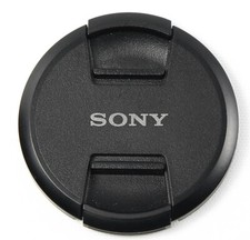 New 55mm Generic Center-Pinch Snap-On Front Lens Cap for Sony Alpha