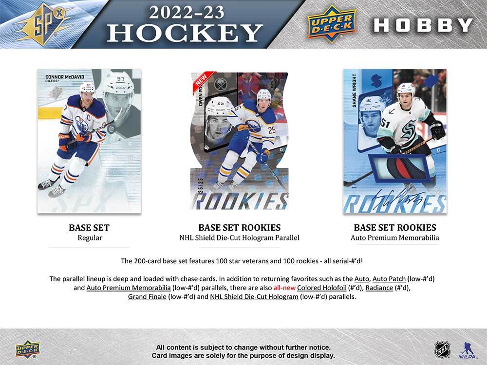 NHL 2022-23 UD SPx Hockey Box from japan new box | eBay NHL 2022-23 UD SPx Hockey Box from japan new box | eBay