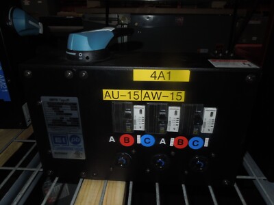E+I Engineering Tapoff IMPB-TOB-3.15A.2P-3.R-3.M (3)-15A 2P 240V AB/CA/BC