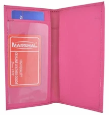Basic Checkbook Cover Hot Pink NEW