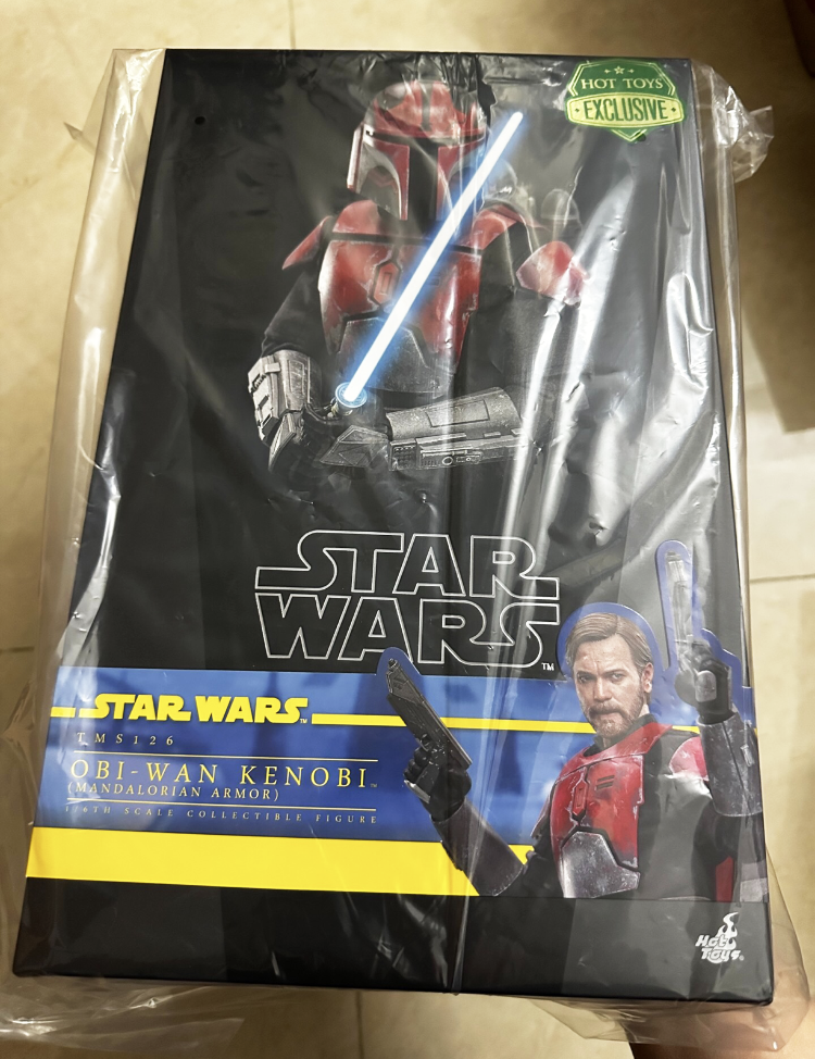 1/6 Hot Toys Star Wars TMS126 Mandalorian Armor Obi-Wan 1/6 Hot Toys Star Wars TMS126 Mandalorian Armor Obi-Wan