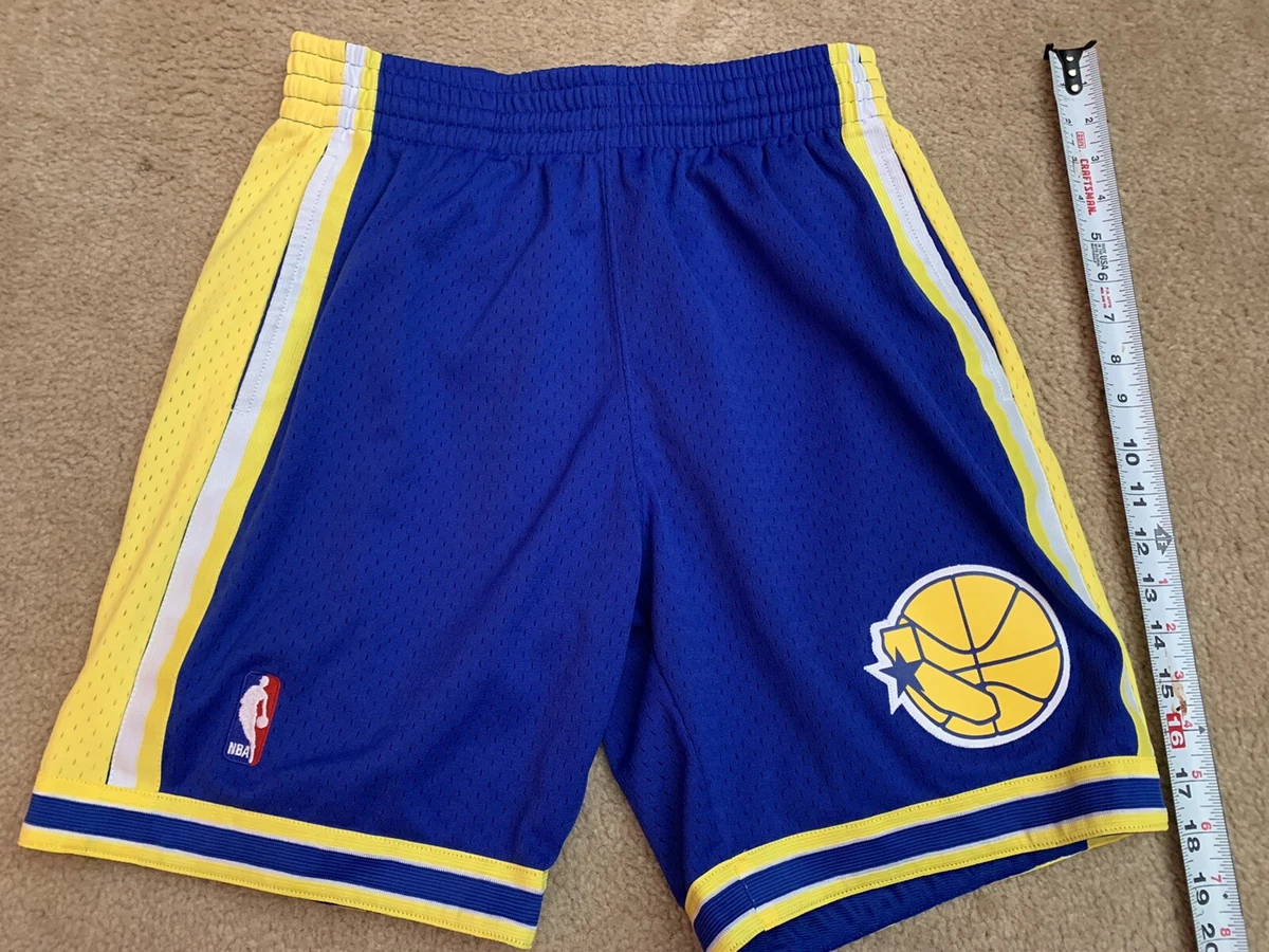 Throwback warriors shorts cheap