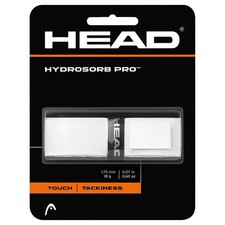 HEAD HydroSorb Pro Tennis Racquet Replacement Grip - White One Size,