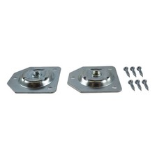 Adoored 3/8" VERTICAL FURNITURE LEG PLATES - 2Pcs (40011)