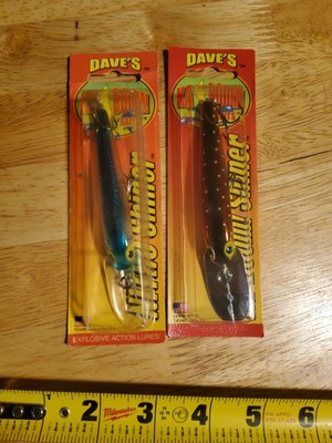 Dave's Deep Nitro Shiner ''Kaboom'' Lures Two (2) New In BOX!!!