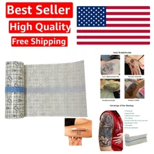 Adhesive Tattoo Protection Film - Large Size 6" x 11 yd, Breathable Healing