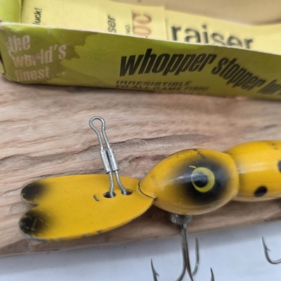 Vintage WHOPPER STOPPER HELLBENDER FISHING LURE | eBay