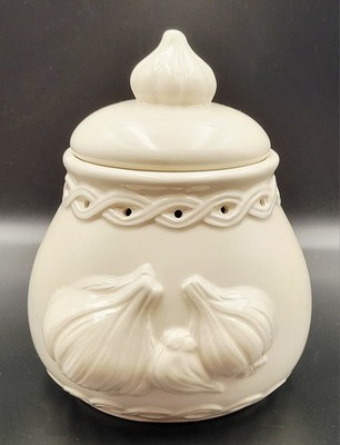VTG Norpro Deluxe Stoneware Garlic Keeper