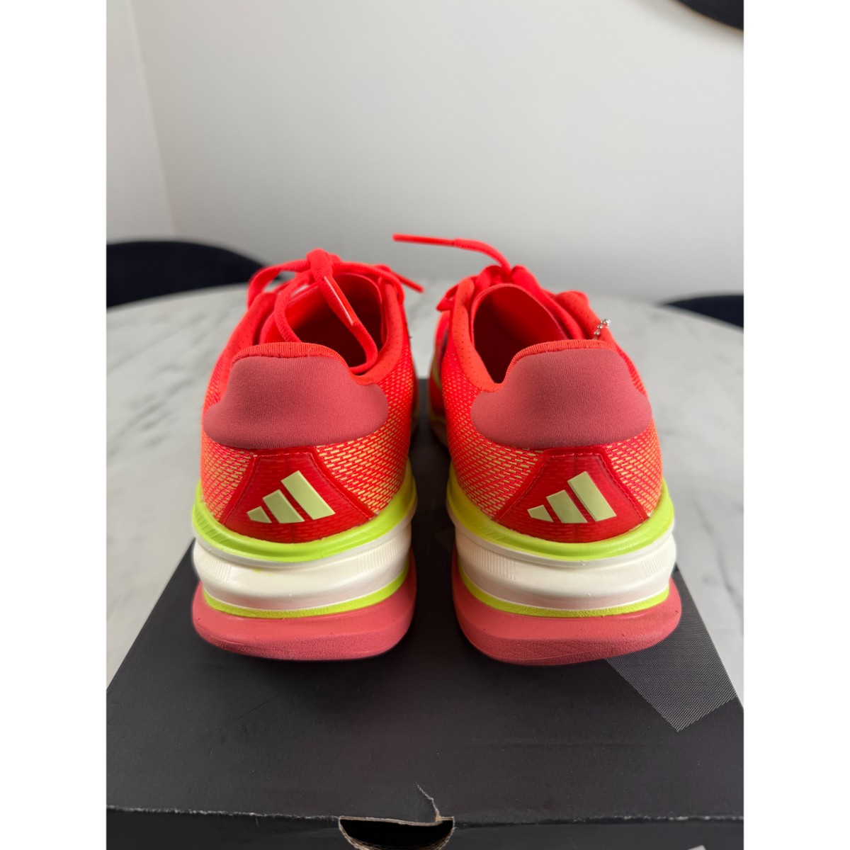 Adidas Men's Supernova Prima IE5968 Solar Red Athletic Running Shoes UK 6.5 image 8