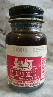FLOQUIL RAILROAD COLORS MODEL PAINT - 1oz 1 OUNCE - REEFER GRAY