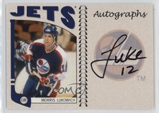 2004-05 ITG Franchises Canadian Edition Auto Morris Lukowich #A-MLU Auto 4f5