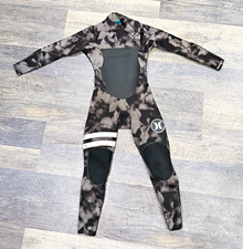 Hurley Full Wetsuit Black/Gray Camo 3 Stripe Leg with White Stripes