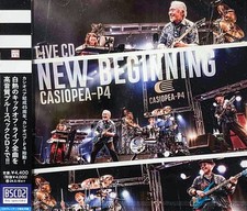 2CD CASIOPEA-P4 NEW BEGINNING LIVE C HUCD103201 Hats Unlimit JAPAN OBI SEALED