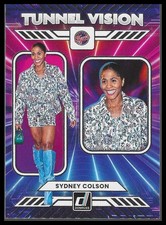 2025 Donruss WNBA #11 Sydney Colson Tunnel Vision Indiana Fever