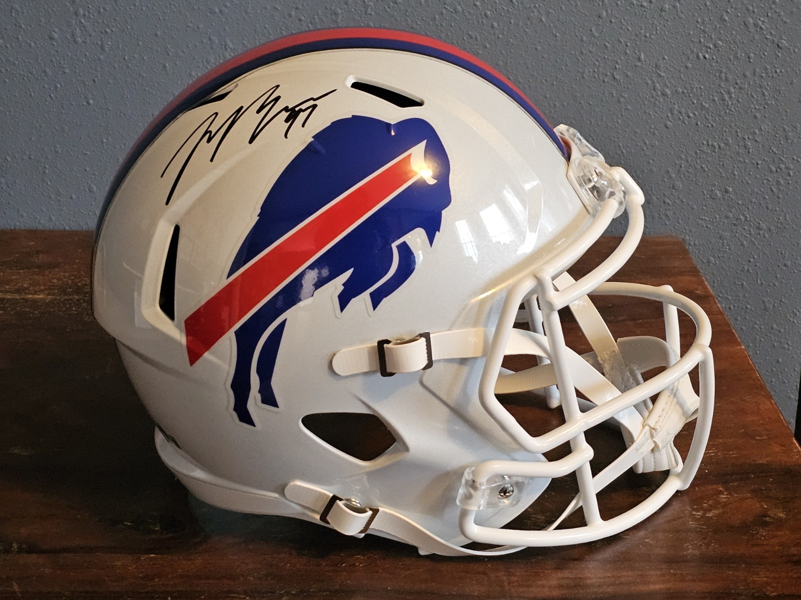 Joey Bosa Autographed Signed Buffalo Bills Replica Speed Helmet - Beckett 