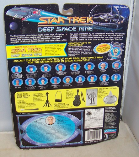1995 PLAYMATES STAR TREK DEEP SPACE 9 DS9 CHIEF MILES O'BRIEN ACTION FIGURE 6226 - Picture 2 of 2