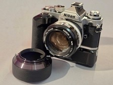 Nikon FM3A + MD-11 + NIKKOR S Auto f/55mm 1.2 Ai