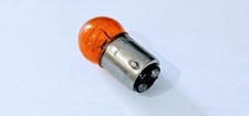 Bulb 12V 10W/5W twin filament orange for clear signals BAY15D Amber 1157 Offset