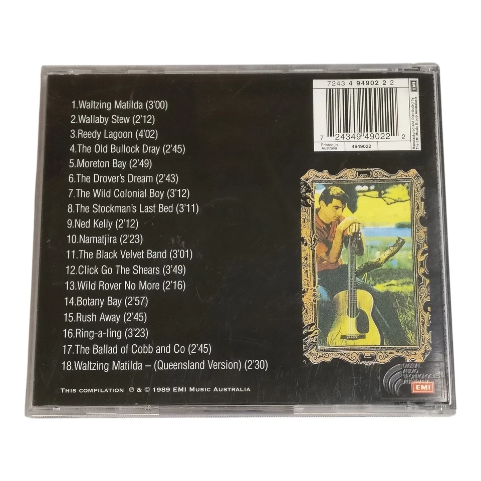 Lionel Long – Waltzing Matilda | 18-Track Australian Folk CD Compilation | EMI - Image 2 of 4