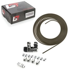 5m Bremsleitung Bremsrohr Stahl 4,75mm 10 Verschraubung 5 Verbinder für Daewoo