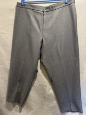 Vintage Levi Strauss BEND OVER Pants Size 26W  Gray High Rise Straight Trouser