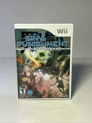 Sin and Punishment: Star Successor (Nintendo Wii, 2010) CIB Tested Read