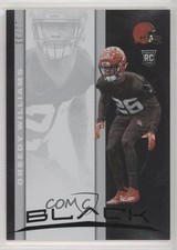 2019 Panini Black Rookies Silver 11/35 Greedy Williams #73 a8r