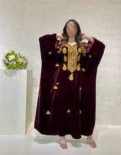 Embroidery Kaftan SALE Ramadan Women's Gown Muslim Long Dubai Maxi Dress Abaya