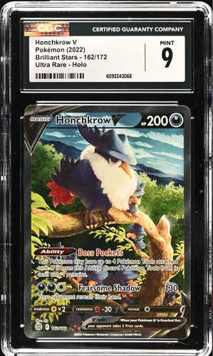 Honchkrow V graded CGC 9 for sale on eBay