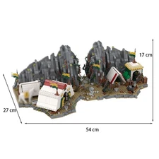 Compatible House / Refuge Hidden in the White Mountains with Tent 1724