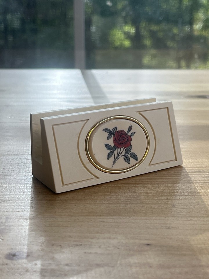 Barlow West Germany scrimshaw-style resin desk piece — the kind of tactile, story-rich object that sparks conversation the moment someone picks it up.